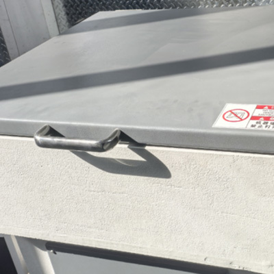 Dry gas ring thrower